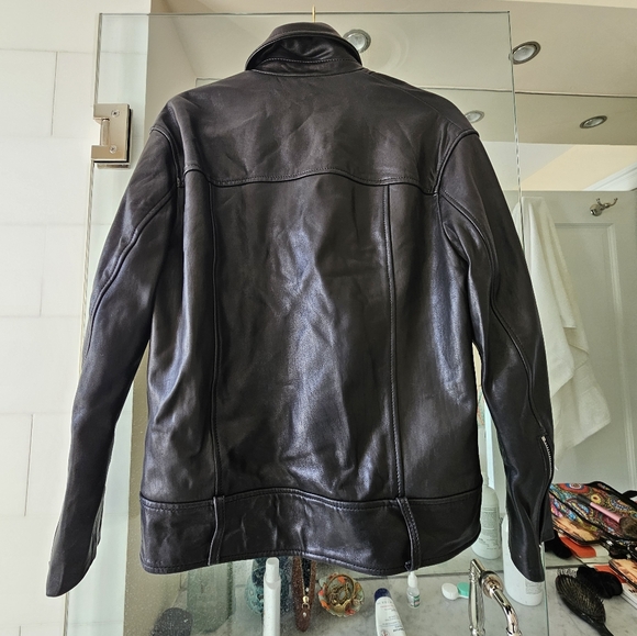 Zara Genuine Sheep Leather Jacket - size extra small - Picture 7 of 12